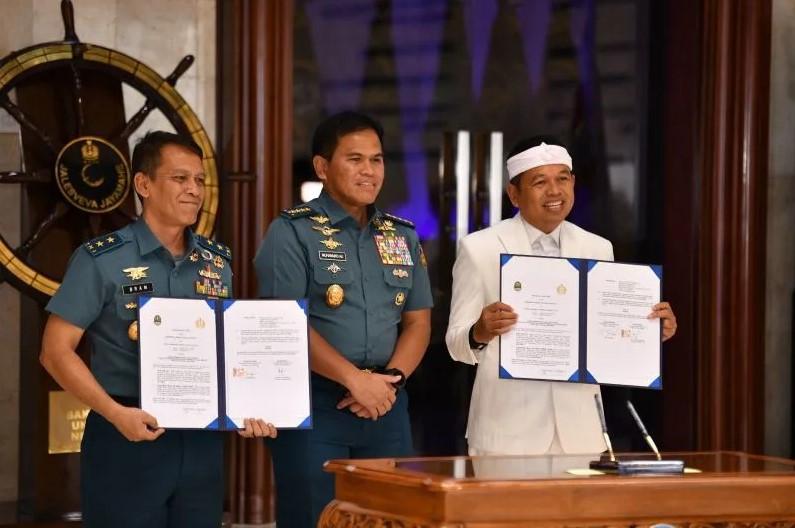 Pemprov Jabar Gandeng TNI AL Lestarikan Ekosistem Maritim dan Kembangkan Pendidikan Vokasi Kelautan