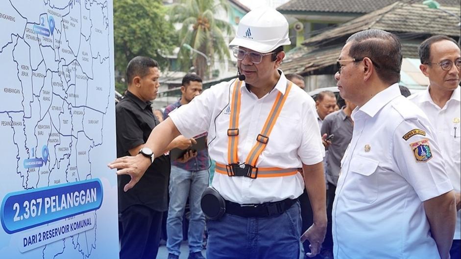 PAM Jaya Tambah 1 Juta SR Air Bersih