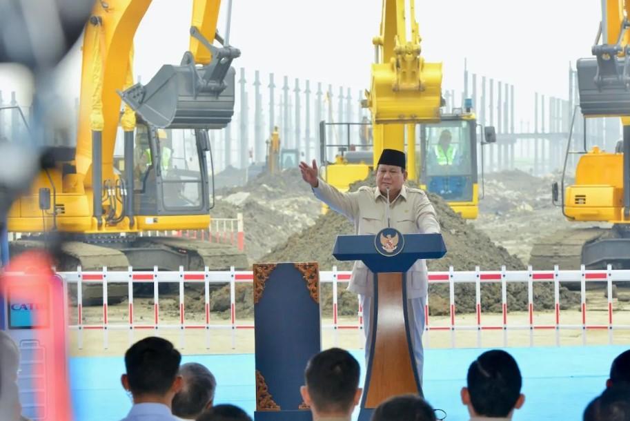 Prabowo Resmikan Proyek Kolosal Industri Baterai Listrik Terintegrasi Senilai 5,9 Miliar Dolar AS