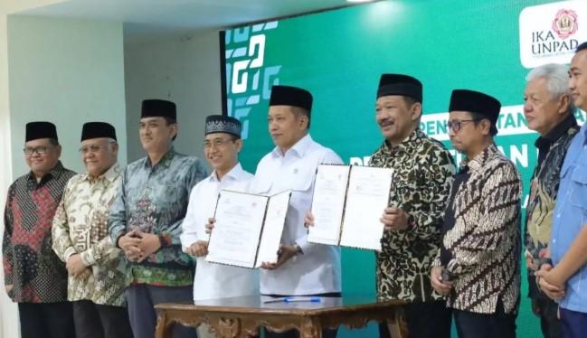 Baznas dan IKA Unpad Bentuk UPZ untuk Maksimalkan Potensi Zakat Alumni