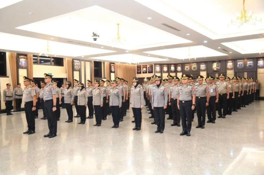 Tiga Pati dan 87 Pamen Naik Pangkat, Polri Tekankan Tanggung Jawab Moral dan Profesionalisme