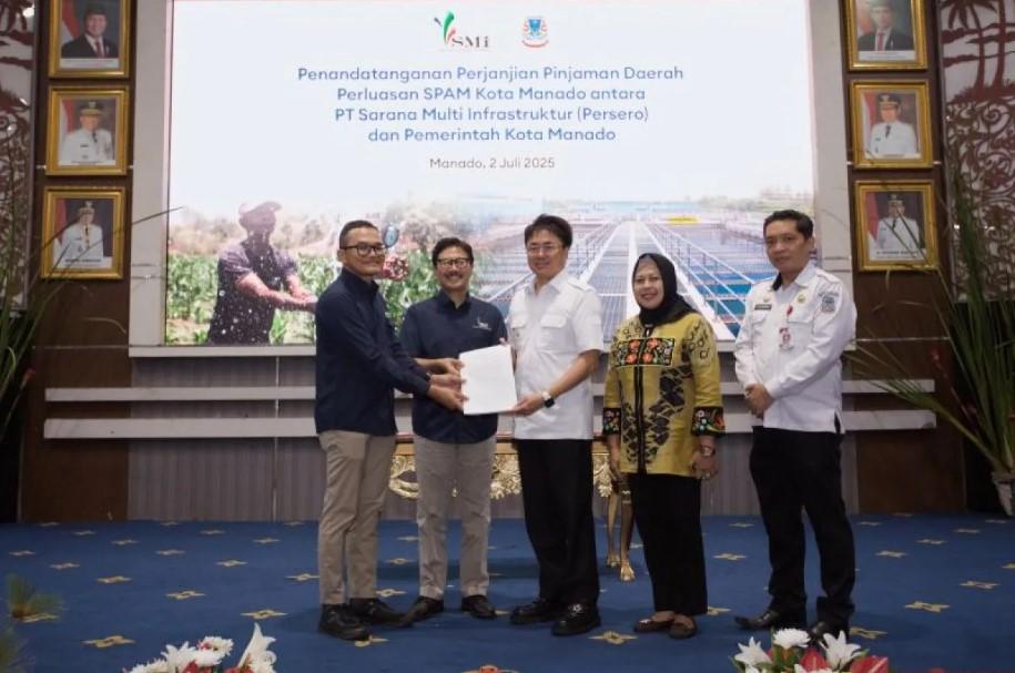 PT SMI Kucurkan Rp80 Miliar untuk Perluasan SPAM di Manado, Targetkan 80 Persen Warga Nikmati Air Perpipaan