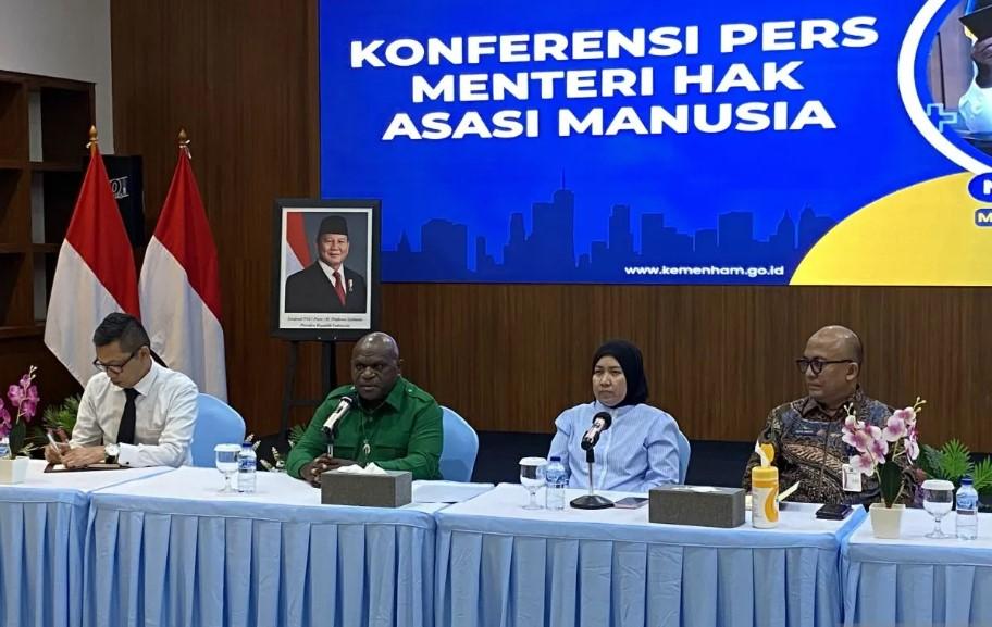 Menteri HAM Natalius Pigai Tegaskan Revisi UU HAM Akan Perkuat Komnas HAM Sesuai Amanat PBB