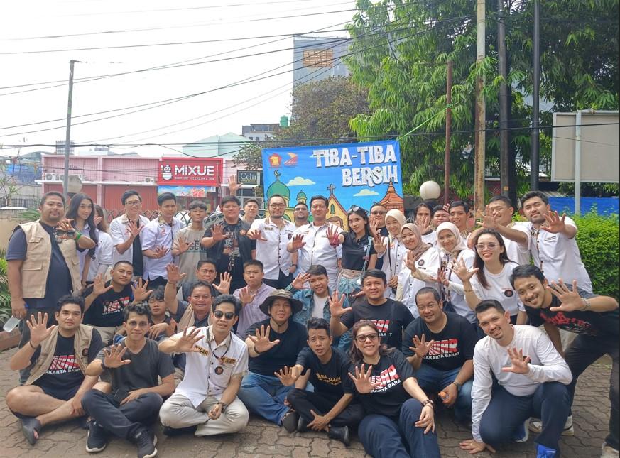 Tidar Jakarta Barat Gaungkan Toleransi Lewat Aksi Gotong Royong di Rumah Ibadah