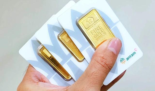 Harga Emas Antam Turun Rp7.000 Menjadi Rp1,901 Juta per Gram, Buyback Juga Turun