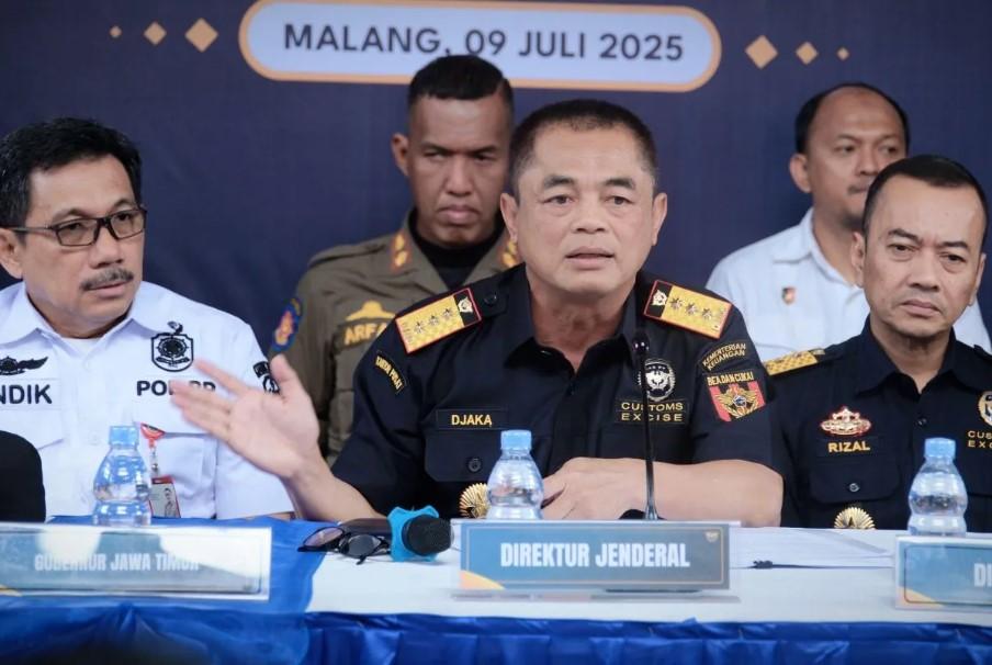 Satgas Nasional Diresmikan, Bea Cukai Perkuat Perang Melawan Rokok Ilegal