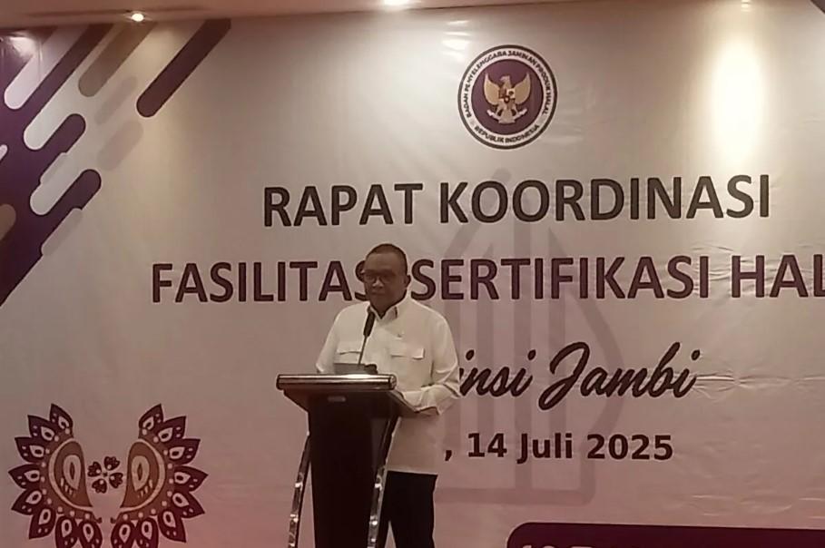 Ribuan Kuota Sertifikasi Halal Gratis Belum Terserap, Pemprov Jambi Genjot Sosialisasi