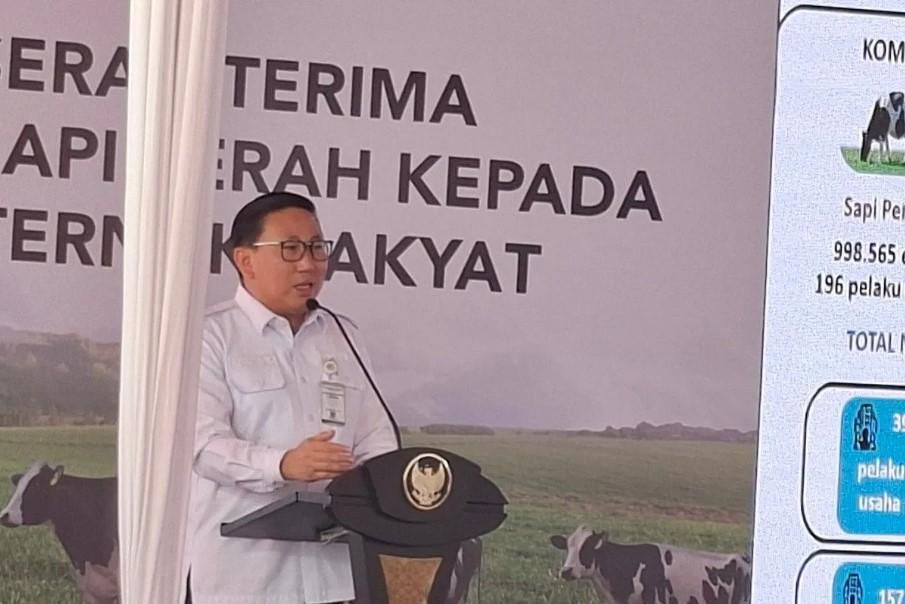 Pemerintah Datangkan 25 Ribu Sapi Indukan untuk Dorong Swasembada Susu dan Daging Nasional