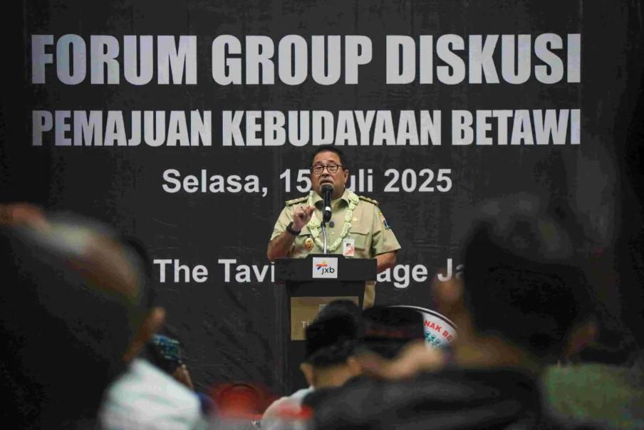 Wakil Gubernur Rano Karno Ajak Ormas Betawi Rumuskan Pemajuan Budaya Lewat Diskusi Terarah