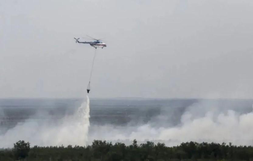 BPBD Sumsel Terima Lima Helikopter dari BNPB untuk Tangani Karhutla yang Diprediksi Meningkat