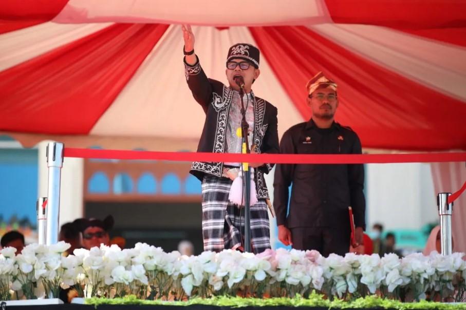 Optimalisasi Pariwisata dan Profesionalisme ASN Jadi Sorotan Wamendagri di HUT ke-11 Buton Tengah