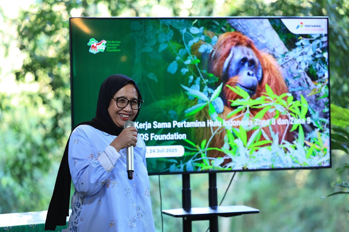 Pertamina Group Kembangkan Pusat Rehabilitasi Orang Utan di Kalimantan Timur