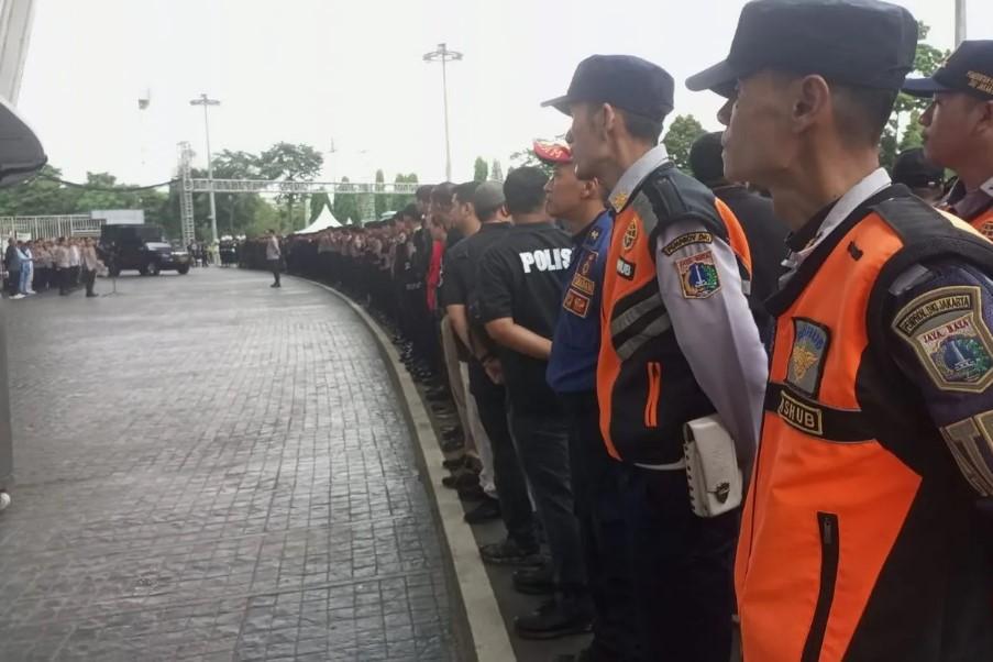 Polres Metro Jakarta Pusat Kerahkan 781 Personel Gabungan Amankan Laga Semifinal Indonesia vs Thailand di GBK