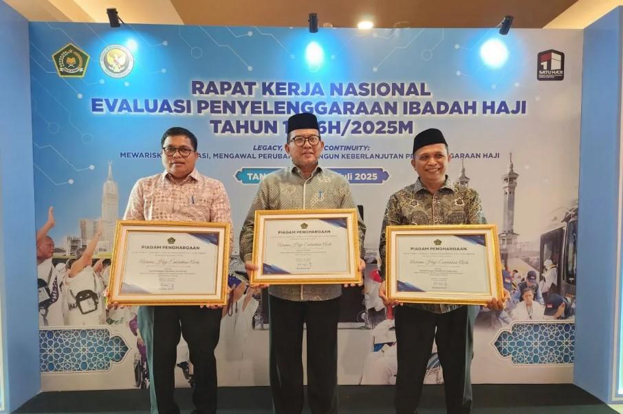 Asrama Haji Aceh Raih Tiga Penghargaan Nasional, Terbaik Pertama dalam Pelayanan Jamaah Haji