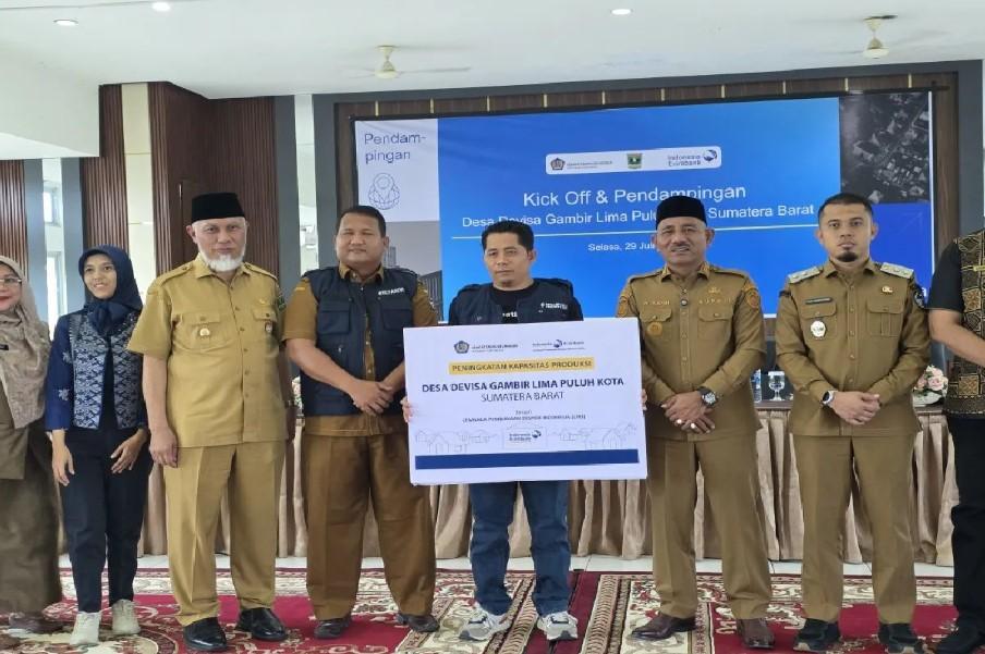 Program Desa Devisa: Pemprov Sumbar Dorong Petani Gambir Limapuluh Kota Menjadi Eksportir Kompetitif