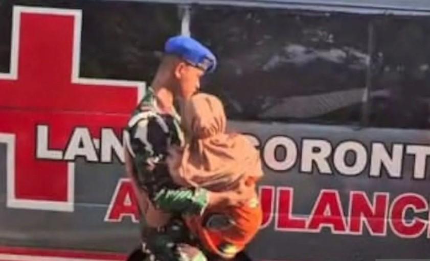 TNI AL Evakuasi Warga Pesisir Gorontalo Antisipasi Tsunami Akibat Gempa Dahsyat di Rusia