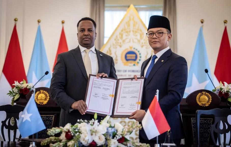 MoU Bebas Visa Diplomatik RI-Somalia Diteken, Menlu Sugiono Tegaskan Komitmen Perkuat Kerja Sama Bilateral