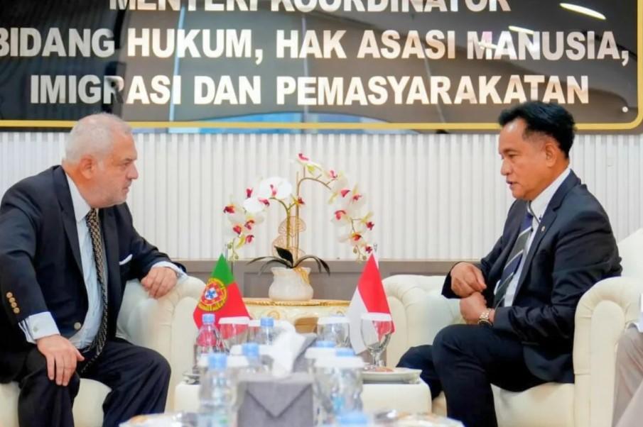 Indonesia dan Portugal Jajaki Kerja Sama Hukum dan Pemindahan Narapidana dalam Pertemuan Resmi di Jakarta