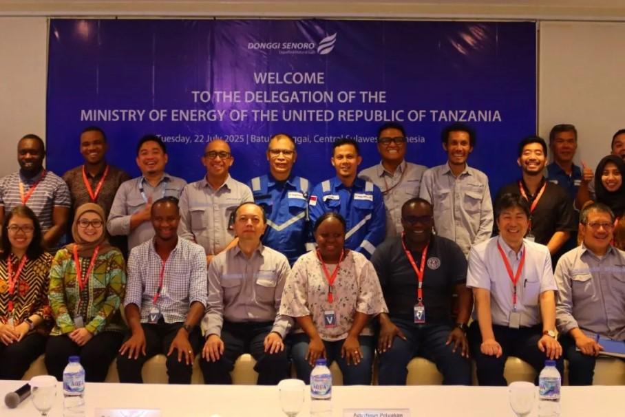 Delegasi Pemerintah Tanzania Kunjungi Kilang DSLNG di Sulawesi Tengah untuk Pelajari Pengelolaan LNG Indonesia