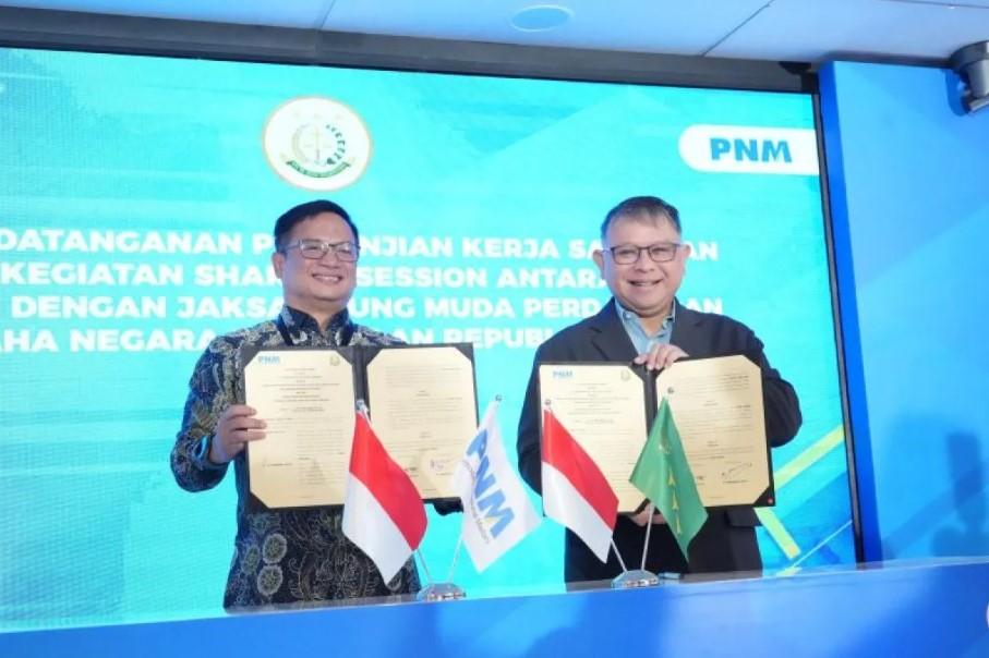 PNM dan Kejaksaan Agung Teken Kerja Sama Strategis Perkuat Perlindungan Hukum Sektor UMKM