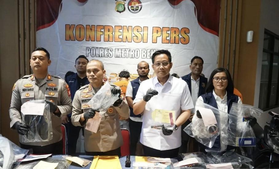Penangkapan Empat Pelaku Curanmor di Bekasi, Polisi Ungkap Peran dan Modus Operandi Lengkap