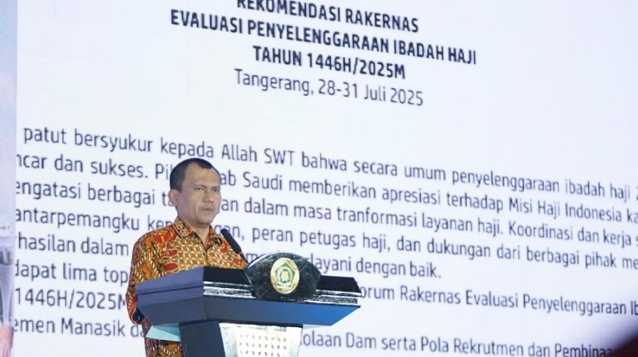 Rakernas Evaluasi Haji 2025 Hasilkan Lima Rekomendasi Strategis untuk Tingkatkan Layanan Jemaah