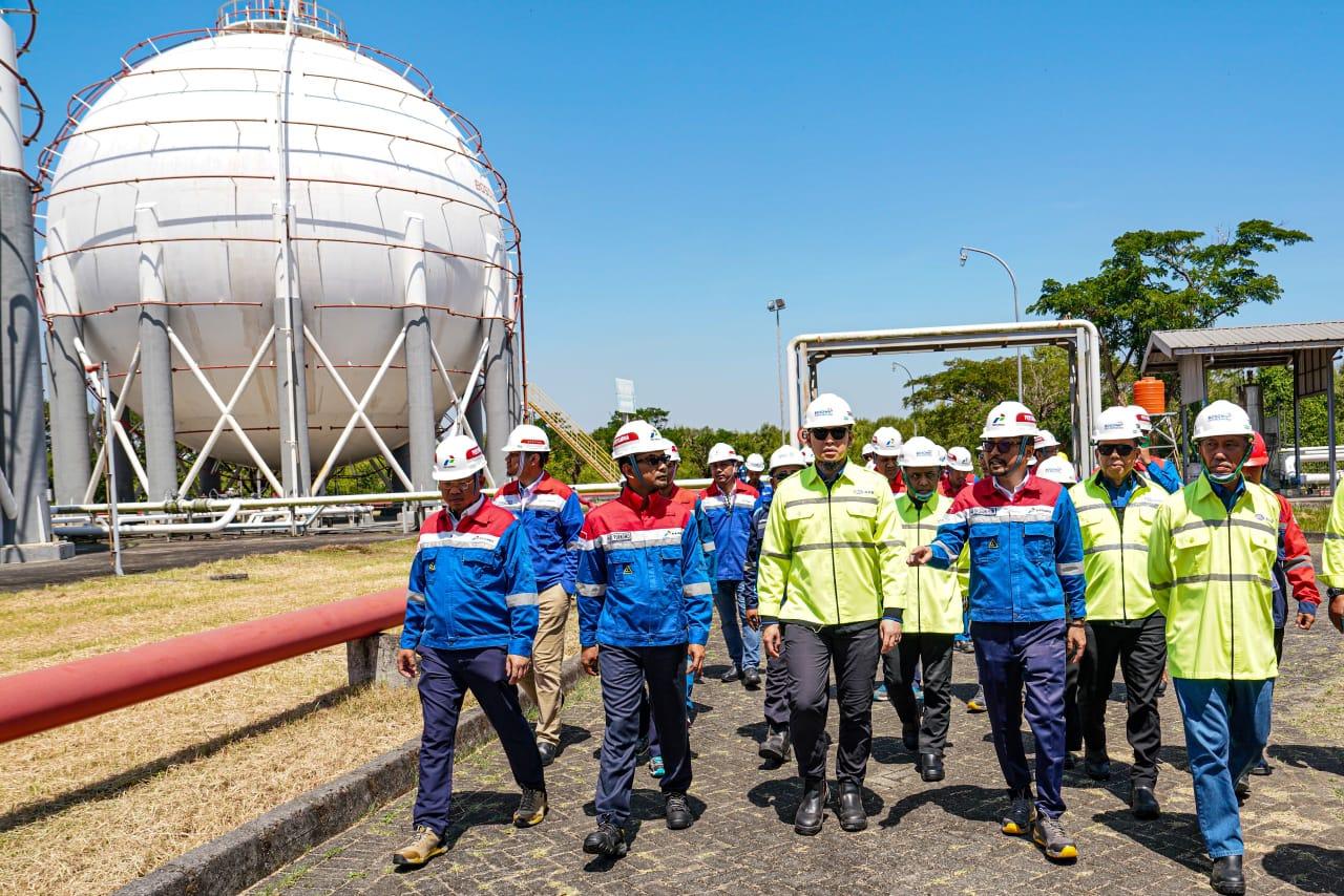 Pastikan Sarfas Prima Untuk Layanan Masyarakat, Dirut Pertamina Patra Niaga Cek Terminal LPG