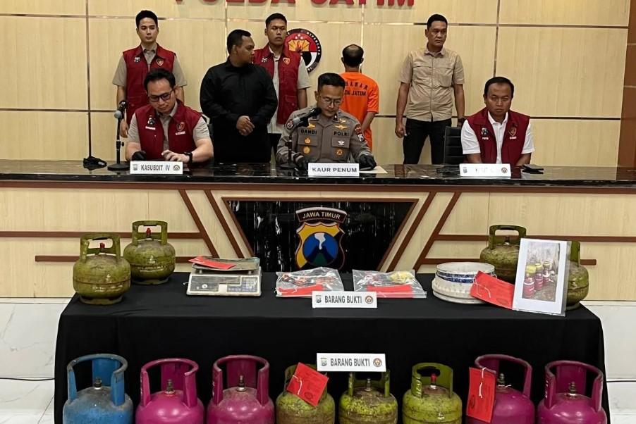 Warga Malang Tertangkap Polisi Akibat Oplos Gas LPG Subsidi, Negara Rugi Ratusan Juta Rupiah