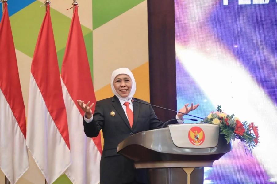 Gubernur Khofifah Dorong ASN Kompeten di Momen HUT ke-68 LAN RI