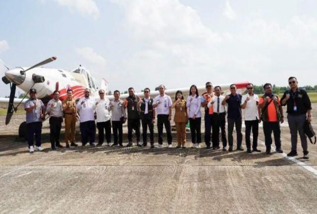 Tekan Risiko Karhutla, BNPB Luncurkan Operasi Modifikasi Cuaca di Kalimantan Tengah