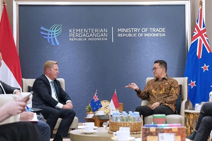 Menteri Perdagangan RI dan Selandia Baru Sepakati Penguatan Kerja Sama di Sektor Pangan, Energi, dan UMKM