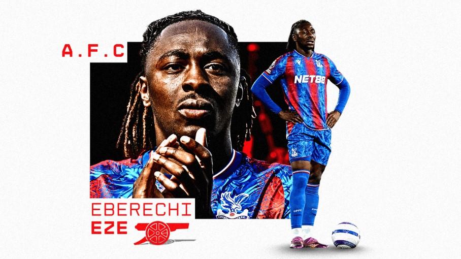 Arsenal Hampir Rampungkan Transfer Eberechi Eze, Tinggal Tunggu Pengganti dari Crystal Palace