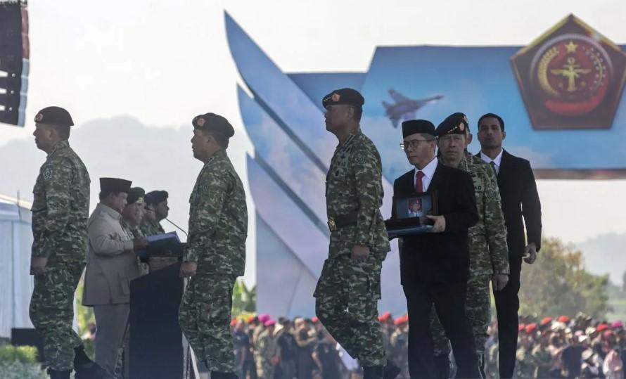 Kenaikan Pangkat dan Pelantikan Besar-Besaran, Presiden Prabowo Kukuhkan Satuan Baru TNI di Batujajar