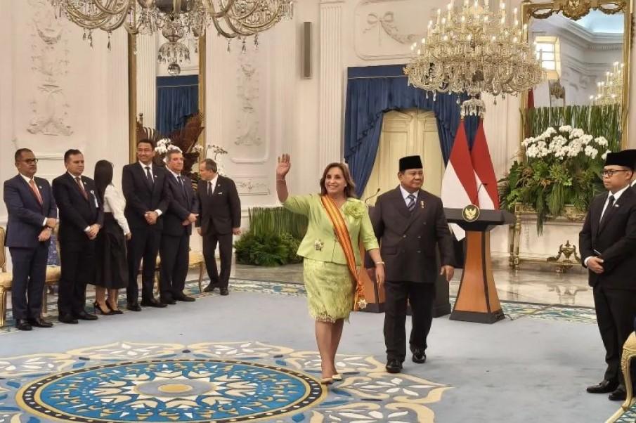 Presiden Prabowo dan Presiden Peru Sepakat Dukung Solusi Dua Negara bagi Palestina