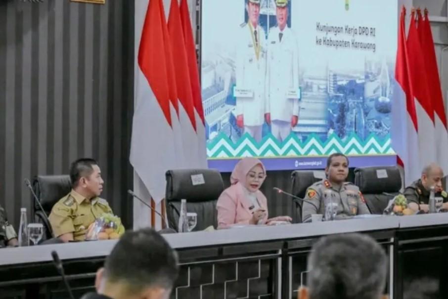 Bupati Karawang Tegaskan Komitmen Jaga Lahan Pertanian dari Alih Fungsi