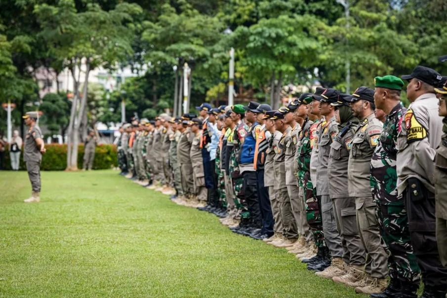 Operasi Bina Tertib Praja Libatkan 250 Personel Gabungan di Jakarta Barat