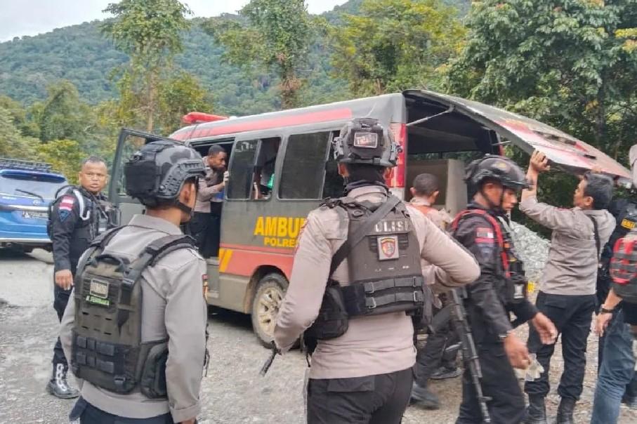 Jenazah Anggota Brimob Korban KKB di Nabire Dijadwalkan Dievakuasi ke Pangkal Pinang