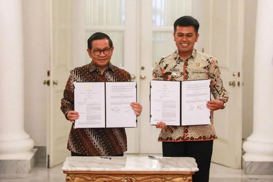 DKI Jakarta dan Blitar Resmi Jalin Kerja Sama Perkuat Ketahanan Pangan