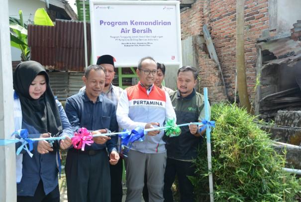 Pertamina Drilling Bangun Sumur Air Bersih, Akan Dimanfaatkan oleh 58 Kepala Keluarga di Minas Jaya, Siak
