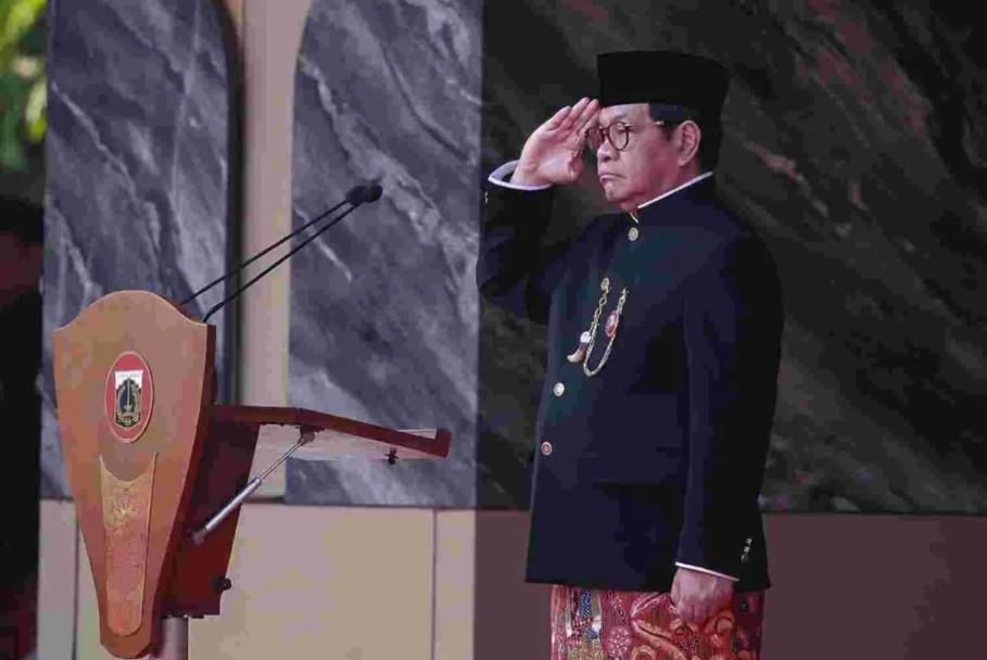 Gubernur DKI Pramono Anung Ajak Warga Jakarta Jaga Persatuan di HUT ke-80 RI