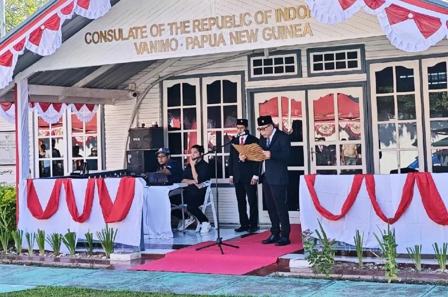 Warga Indonesia di Vanimo Meriahkan HUT ke-80 RI dengan Makanan Khas dan Lomba Tradisional