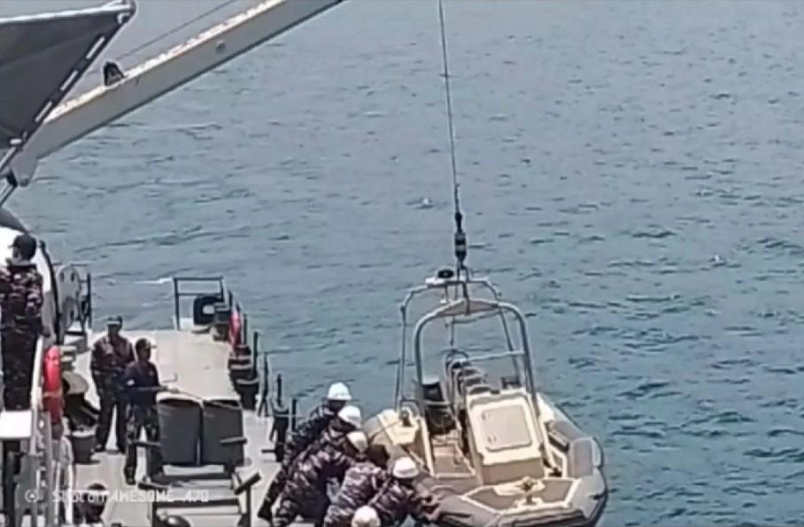 TNI Gelar Latihan Operasi Gabungan Tiga Matra di Laut Natuna Utara