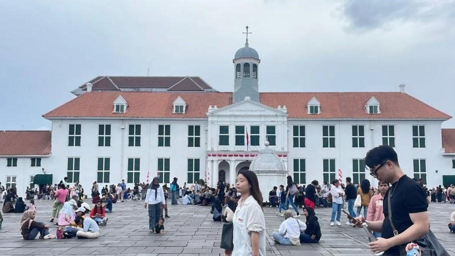 Kota Tua Jadi Magnet Wisata Saat Libur HUT ke-80 RI, Kunjungan Tembus Puluhan Ribu