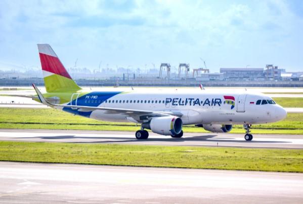 Pelita Air Resmikan Penerbangan Internasional Perdana ke Singapura