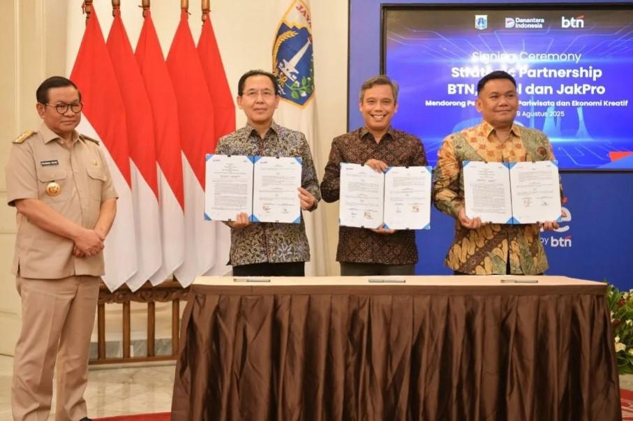 BTN Gandeng Ancol dan Jakpro untuk Dorong Transformasi Jakarta Jadi Kota Global