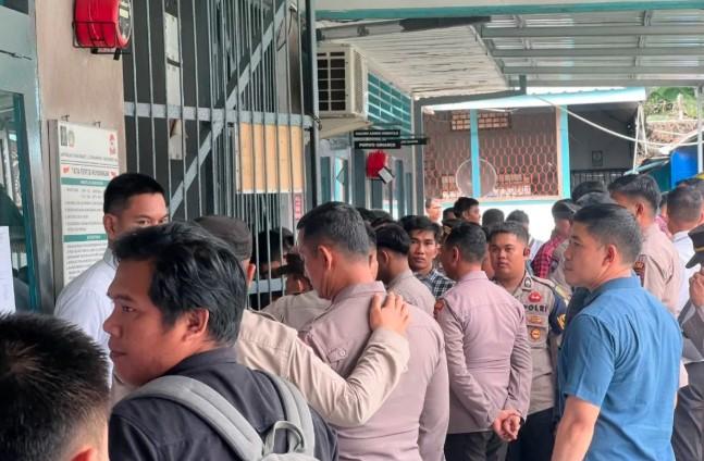 Kapolres Lingga Tegaskan Situasi Lapas Dabo Singkep Sudah Kondusif Pascakeributan Narapidana