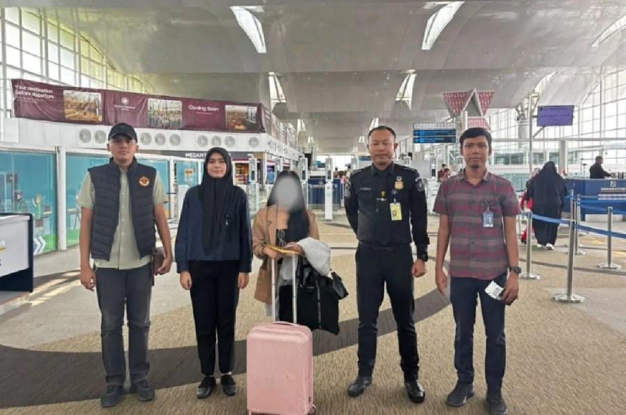 Warga Filipina Melanggar Izin Tinggal, Imigrasi Medan Lakukan Deportasi