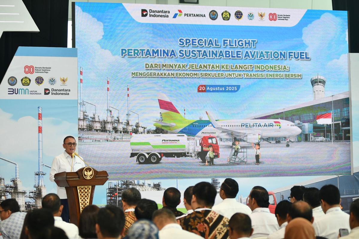 Inovasi Pertamina SAF dari Minyak Jelantah, Pertama di Asia Tenggara