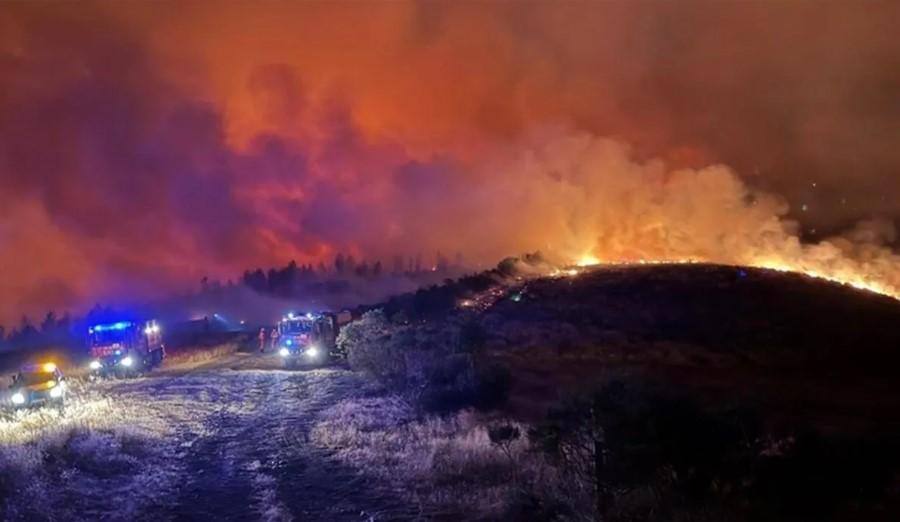 Kebakaran Hutan Meluas di Spanyol dan Portugal, Puluhan Titik Api Masih Aktif