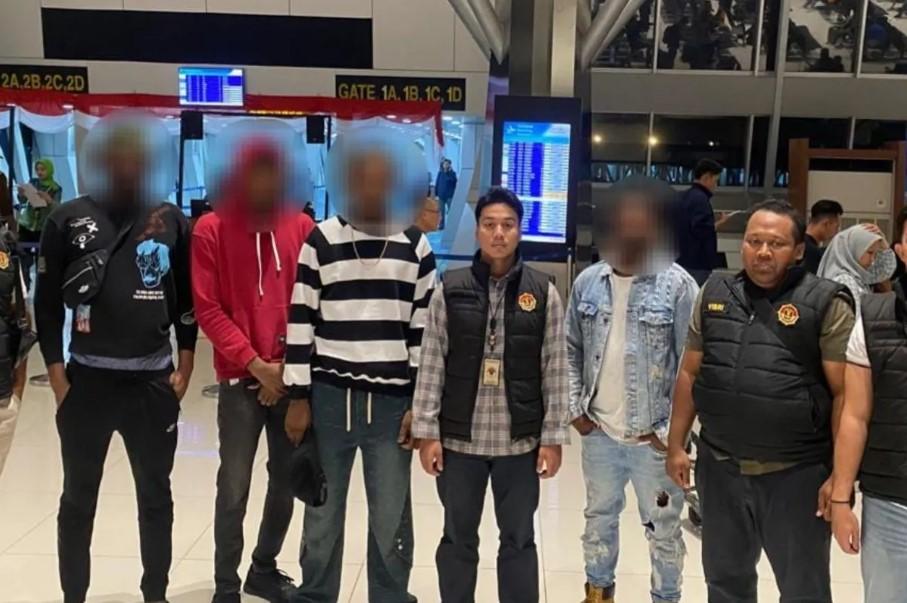 Imigrasi Jakarta Utara Deportasi Tiga WNA Nigeria karena Melanggar Aturan Keimigrasian